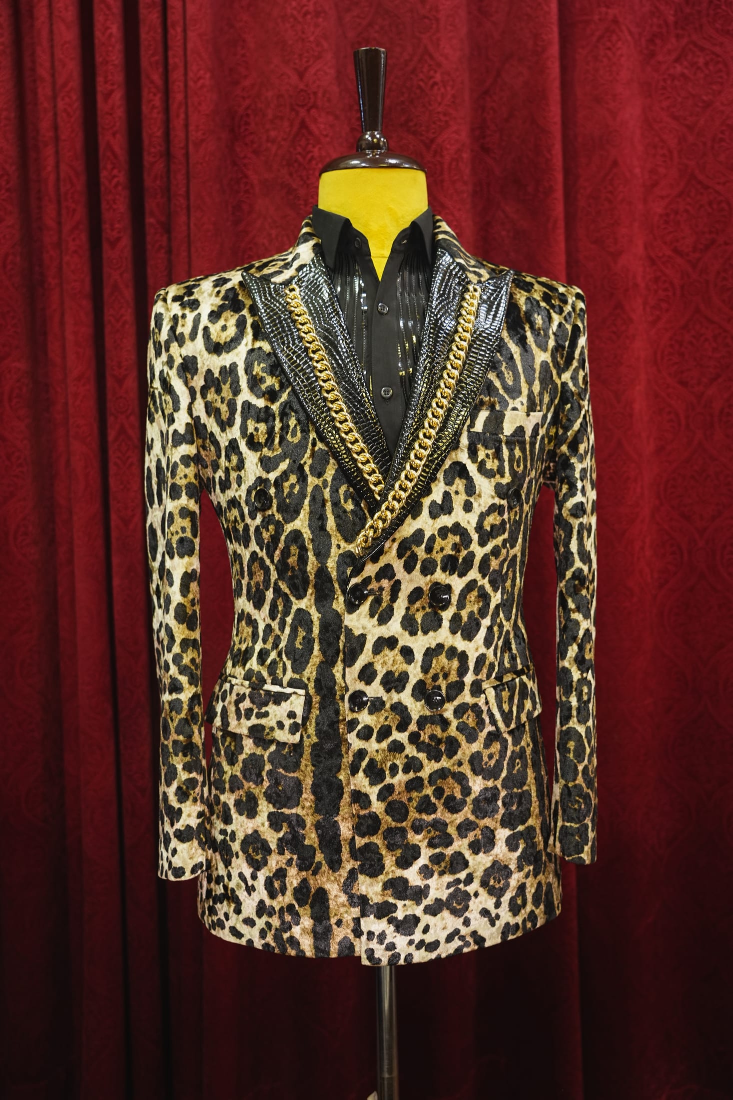 The Leopard Chain Blazer